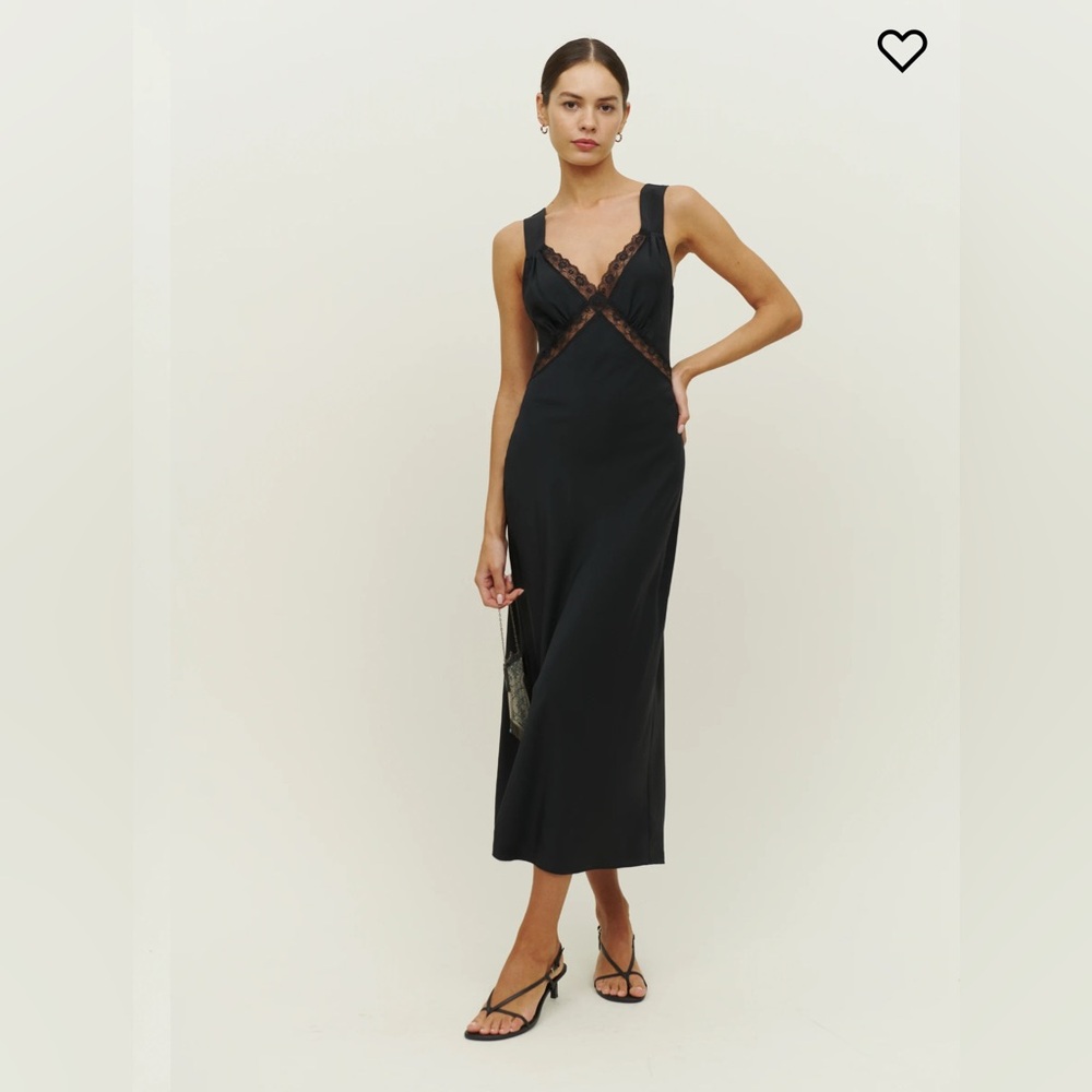 Reformation Provence Silk Dress